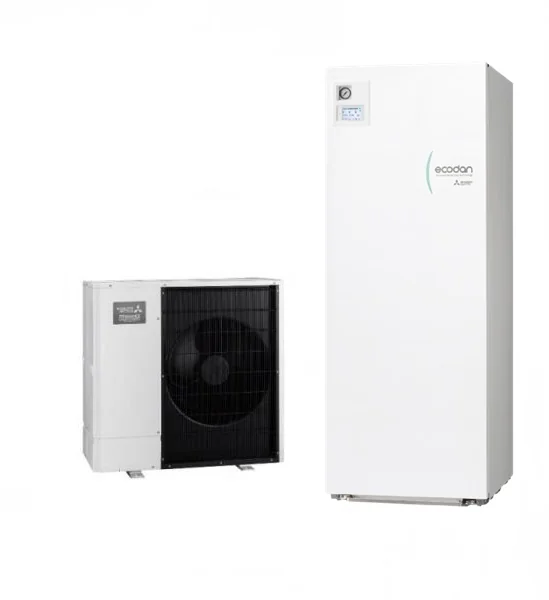 Heat pump Mitsubishi Electric Zubadan Hydrotank Reversible ERST20F-VM2E+PUZ-SHWM100VAA 10 kW