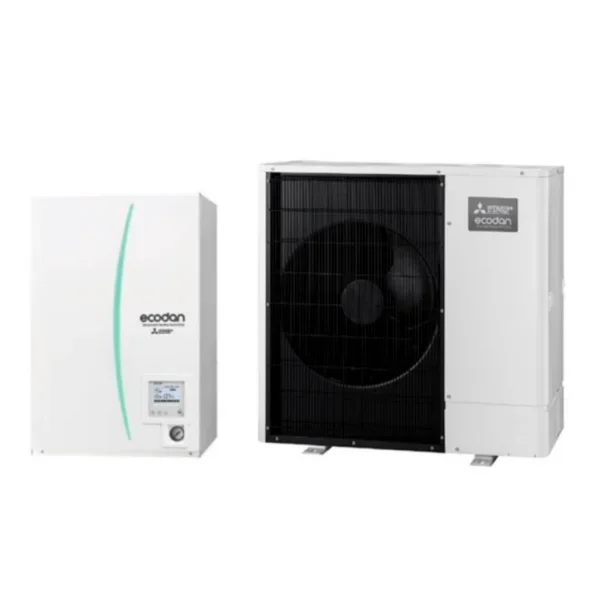 Heat pump Mitsubishi Electric Ecodan Power Inverter EHSD-VM2D+PUD-SWM80VAA 8 kW