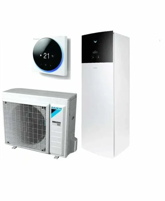 Air-to-water heat pump Daikin Altherma 3 EHVH04S18E6V+ERGA06EVH 6 Kw-integrated hydrotank (White) system (single-phase)